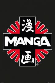 Manga Logo - plakat