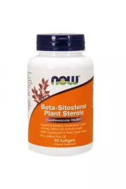 Now Foods Beta-Sitosterol Plant Sterols - Sterole roślinne Suplement diety 90 kaps.