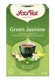 Yogi Tea Herbata zielona jaminowa Green Jasmine 17 x 1,8 g Bio