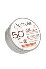 Acorelle Naturalny krem przeciwsoneczny do miejsc szczeglnie wraliwych BIO  – SPF50+ 30 g