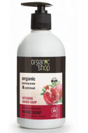 Organic Shop Mydo do rk Granat Patchoula Witaminowe 500 ml