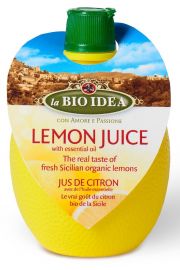 La Bio Idea Sok z cytryny z olejkiem cytrynowym 200 ml Bio
