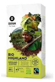 Oxfam Fair Trade Kawa mielona Arabica Wysokogrska Fair Trade 250 g Bio
