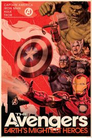 Marvel Avengers Retro - plakat 61x91,5 cm