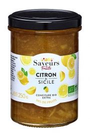 Saveurs Et Fruits Dem ekstra z cytryn sycylijskich 250 g Bio