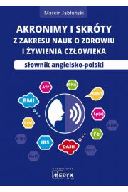 eBook Akronimy i skrty z zakresy nauk o zdrowiu i ywieniu czowieka pdf