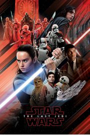 Star Wars Gwiezdne Wojny Ostatni Jedi Bohaterowie - plakat 61x91,5 cm