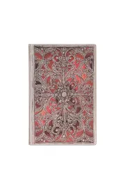 Paperblanks Silver Filigree Collection Notatnik Paperblanks Garnet Mini linia