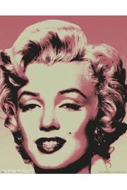 Marilyn Monroe Popart - plakat