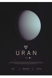 Uran - plakat 40x50 cm
