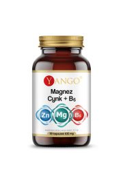 Yango Magnez + Cynk + B6 Suplement diety 90 kaps.