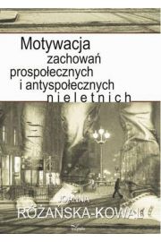 eBook Motywacja zachowa prospoecznych i antyspoecznych nieletnich pdf