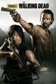 The Walking Dead Rick i Daryl - plakat 61x91,5 cm