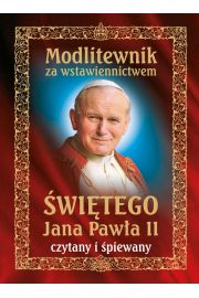 Audiobook Modlitewnik za wstawiennictwem witego Jana Pawa II czytany i piewany mp3