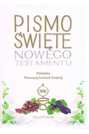 Pismo wite - Nowego Testamentu z ilustracjami ( komunia)