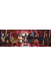 Star Wars Gwiezdne Wojny Miecze wietlne - plakat 158x53 cm