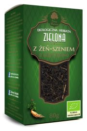 Dary Natury Herbata zielona z e-szeniem 80 g Bio