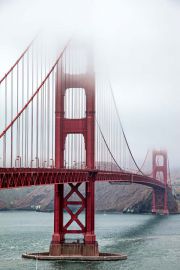 San Francisco Golden Gate - plakat 21x29,7 cm