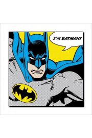 Batman I'm Batman - plakat premium 40x40 cm