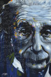 Albert Einstein Wszystko jest wzgldne - plakat