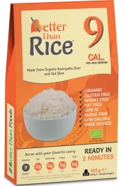 Better Than Foods Makaron (konjac typu noodle w ksztacie ryu) bezglutenowy 385 g Bio
