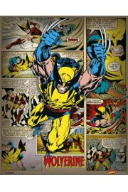 Marvel Comics - Wolverine Retro - plakat