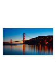 Most w San Francisko - plakat 50x40 cm