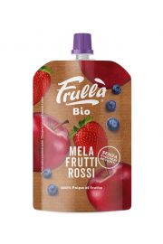 Natura Nuova Przecier owocowy jabko - czerwone owoce bez dodatku cukrw 100 g Bio