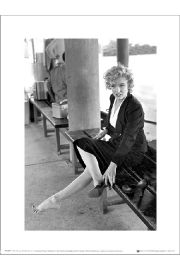 Marilyn Monroe Shoe - plakat premium