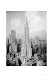 Nowy Jork Chrysler Building - plakat premium 60x80 cm