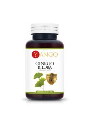 Yango Ginkgo biloba - Miorzb japoski - ekstrakt 24% Suplement diety 90 kaps.