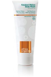 Africa Organics, KALAHARI MELON Nawilajcy el pod Prysznic do Skry Wraliwej Z kwasami Omega 210 ml