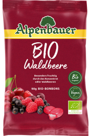 Alpenbauer Cukierki z nadzieniem o smaku owocw lenych 90 g Bio