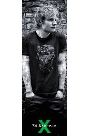 Ed Sheeran Skull - plakat 53x158 cm