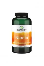 Swanson Niacyna 250 mg - suplement diety 250 kaps.