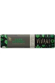 Vivani Baton croccante czekolada gorzka nugatowa 35 g Bio