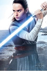 Star Wars Gwiezdne Wojny Ostatni Jedi Rey - plakat 61x91,5 cm