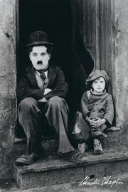 Charlie Chaplin - Brzdc - plakat 61x91,5 cm