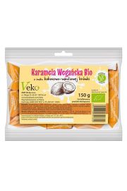 Ekoflorka Karamela wegaska o smaku kokosowo-waniliowej krwki bezglutenowa 120 g Bio