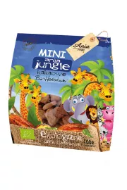 Bio Ania Ciastka kakaowe mini jungle 100 g Bio