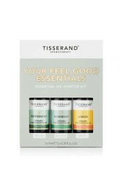 Tisserand Aromatherapy Zestaw olejkw eterycznych 100% Your Feel Good Essentials Kit 3 x 9 ml