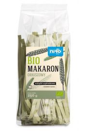 Niro Makaron orkiszowy szpinakowy wstki 250 g Bio