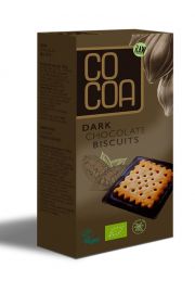 Cocoa Herbatniki z ciemn czekolad 95 g Bio