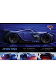 Auta 3 Jackson Storm - plakat z filmu 91,5x61 cm