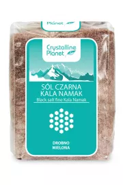 Crystalline Planet Sl czarna kala namak drobno mielona 600 g