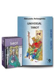 Zestaw Skarby Tarota. Universal Tarot Mini, karty i książka