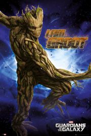 Stranicy Galaktyki Groot - plakat