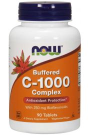 Now Foods Witamina C-1000 Complex Buforowana Suplement diety 90 tab.