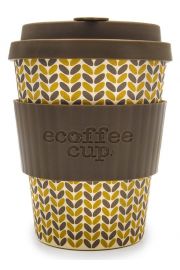 Ecoffee Cup Kubek z wkna bambusowego i kukurydzianego Threadneedle 350 ml