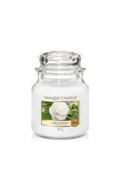 Yankee Candle Med Jar rednia wieczka zapachowa Camellia Blossom 411 g